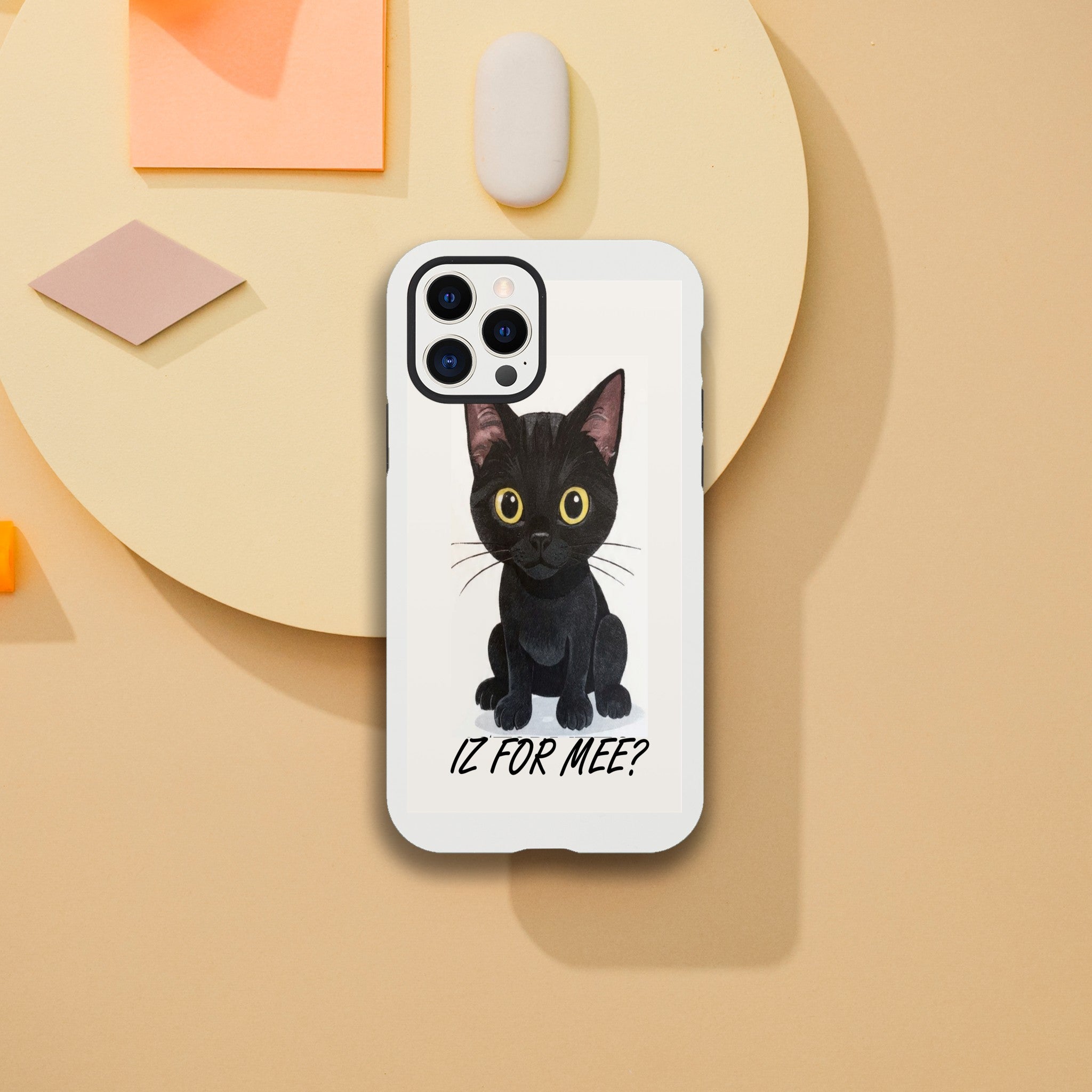 Attitude Cat Tough Case | Dual-Layer Protection for iPhone  for iPhone 14 Plus by TVVH_Urban