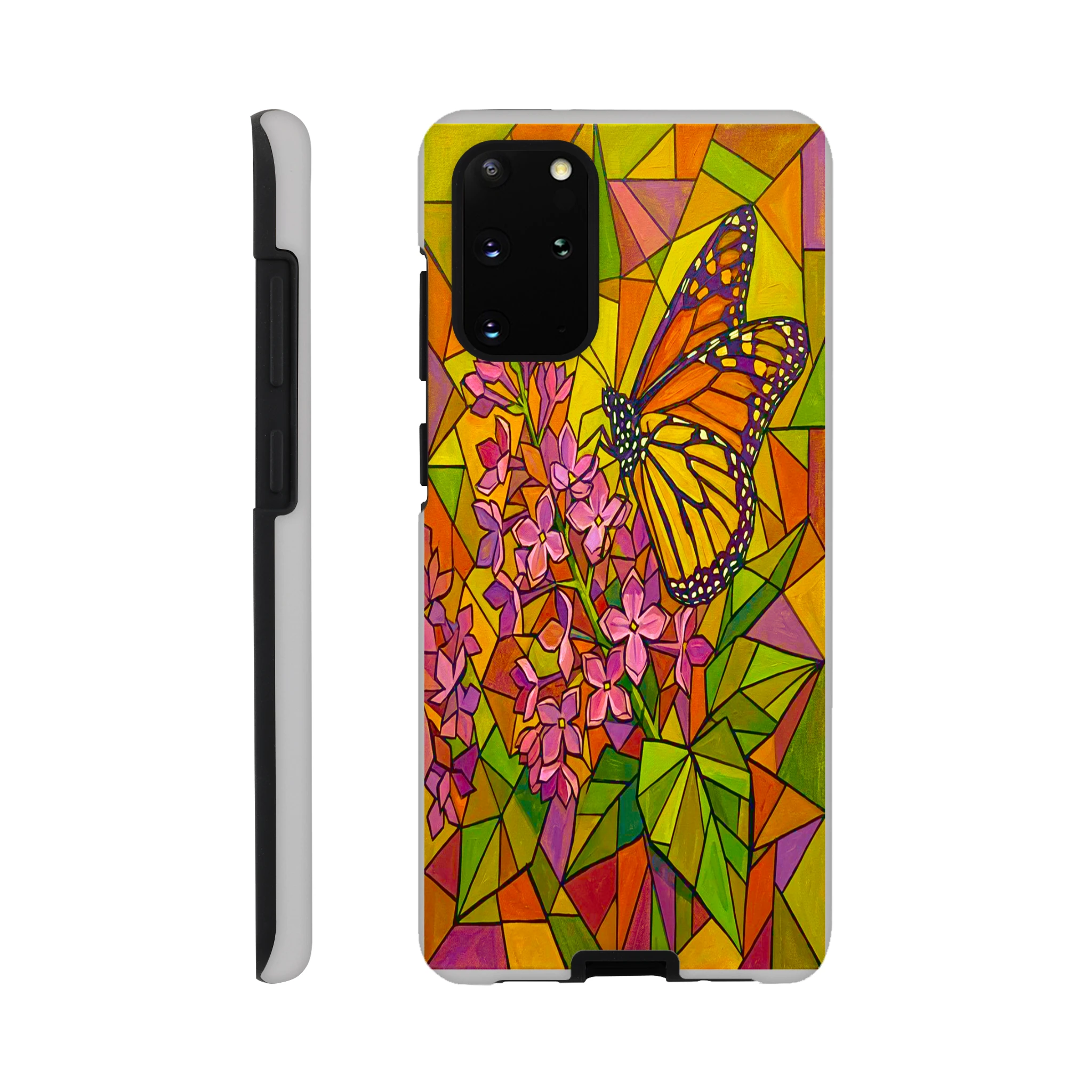 Butterfly & Lilac Tough Phone Case | Dual-Layer Protection for Samsung  for Galaxy S21 Plus by TVVH_Urban
