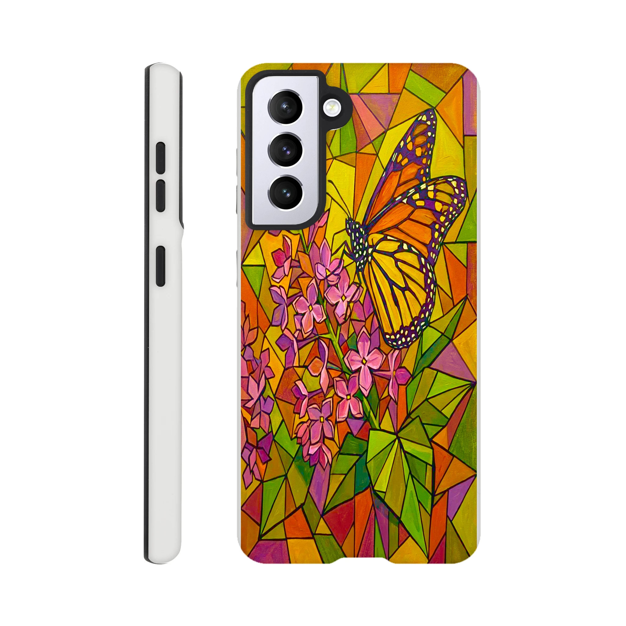 Butterfly & Lilac Tough Phone Case | Dual-Layer Protection for Samsung  for Galaxy S20 Ultra by TVVH_Urban