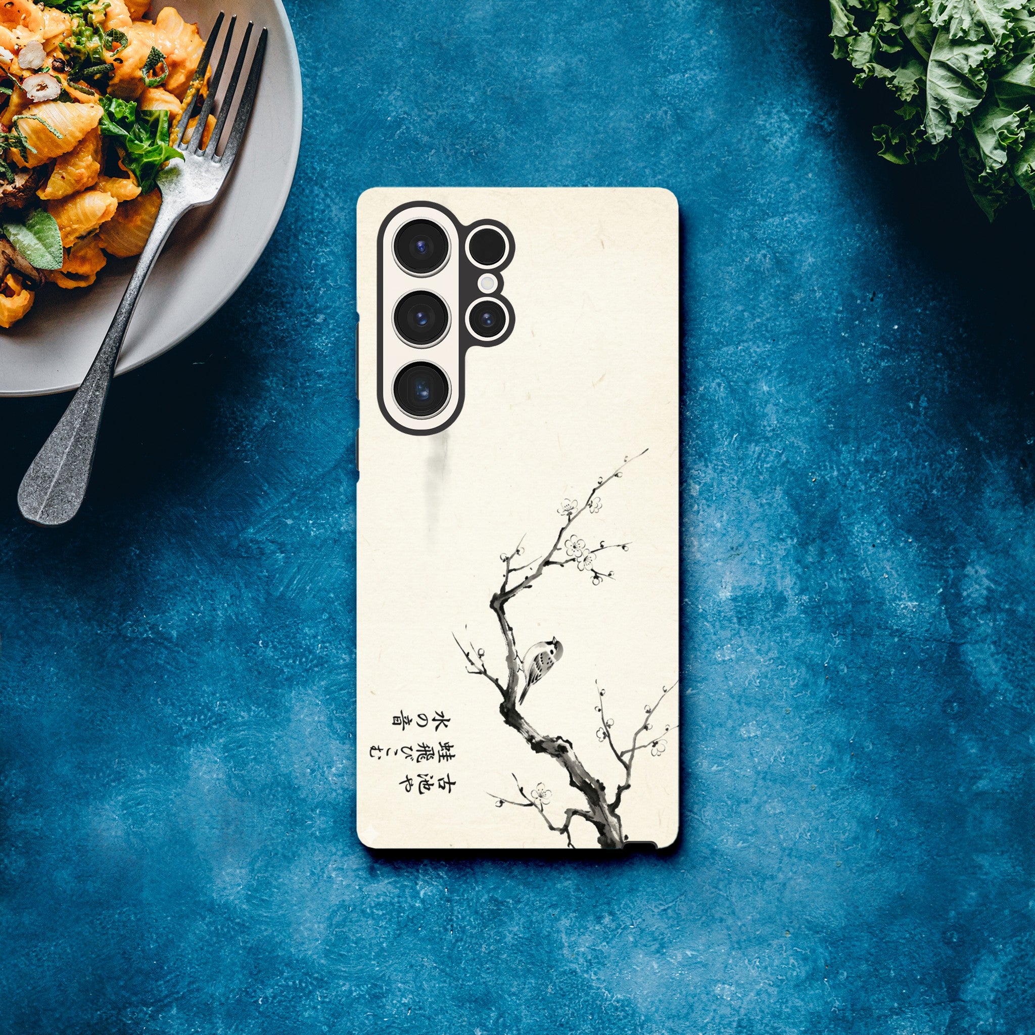 Minimalist style Japanese Illustration in Neo-Impressionist Style - Tough Case for  by TVVH_Urban
