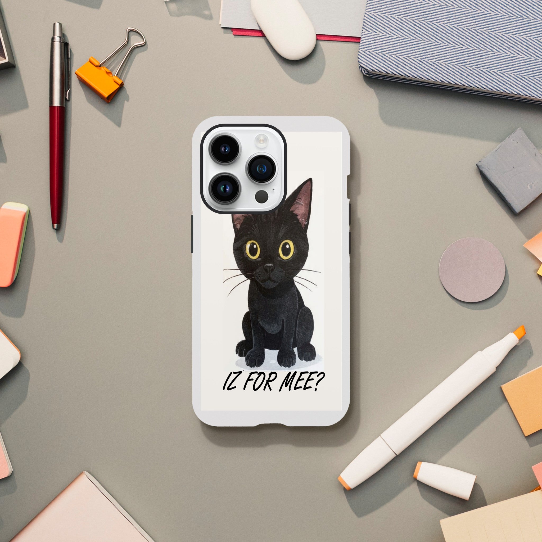 Attitude Cat Tough Case | Dual-Layer Protection for iPhone  for iPhone XS by TVVH_Urban