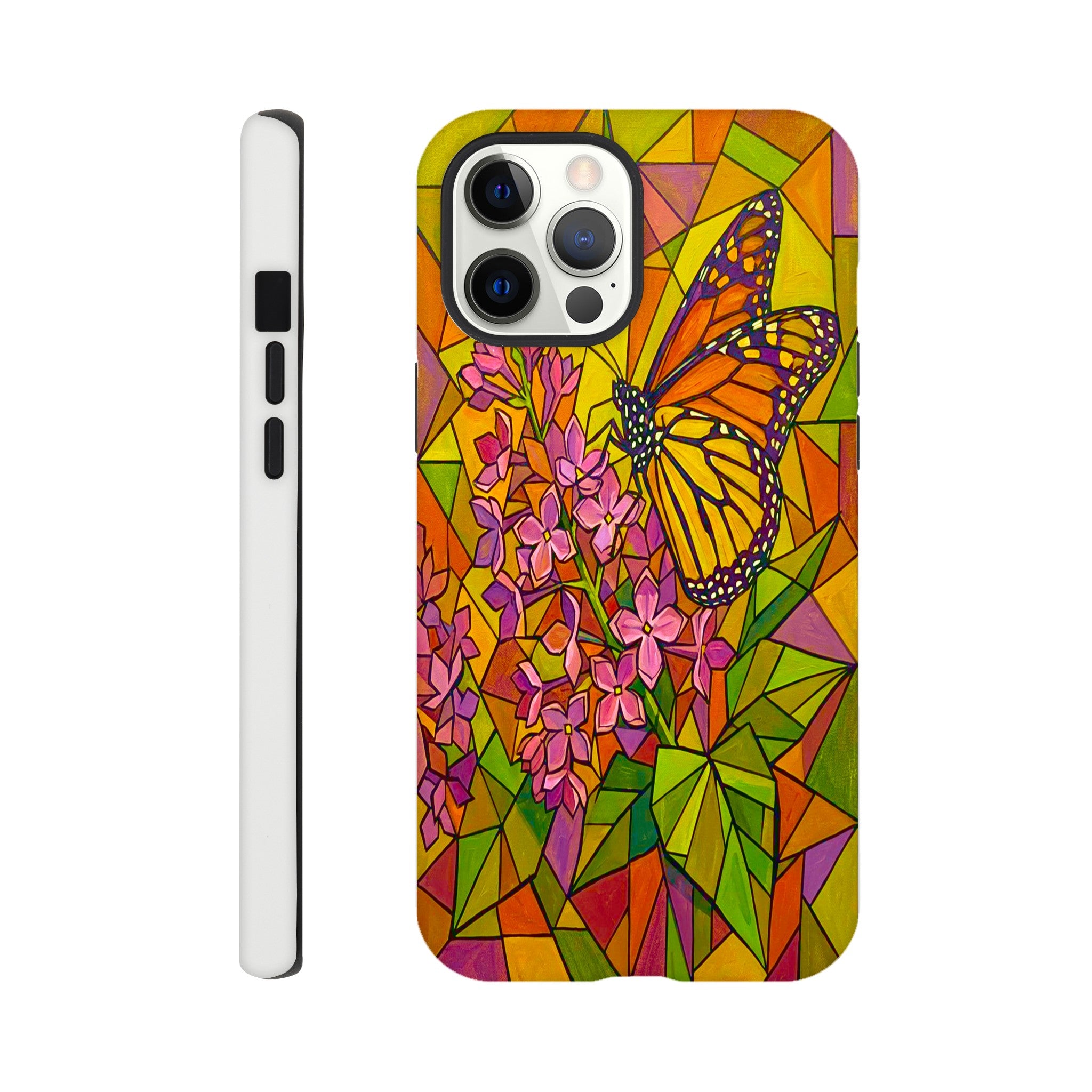 Butterfly & Lilac Tough Phone Case | Dual-Layer Protection for iPhone  for iPhone 11 Pro Max by TVVH_Urban