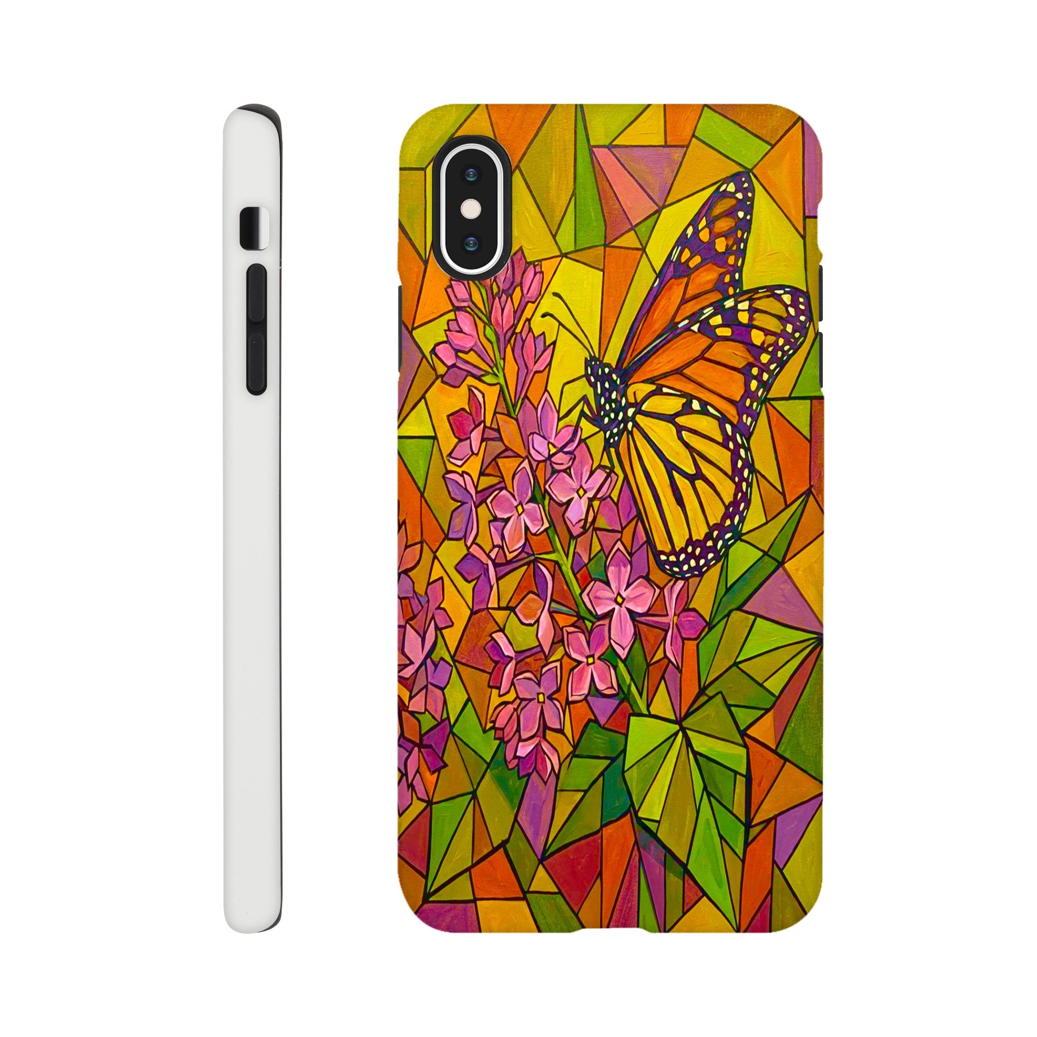 Butterfly & Lilac Tough Phone Case | Dual-Layer Protection for iPhone  for iPhone 13 Pro by TVVH_Urban