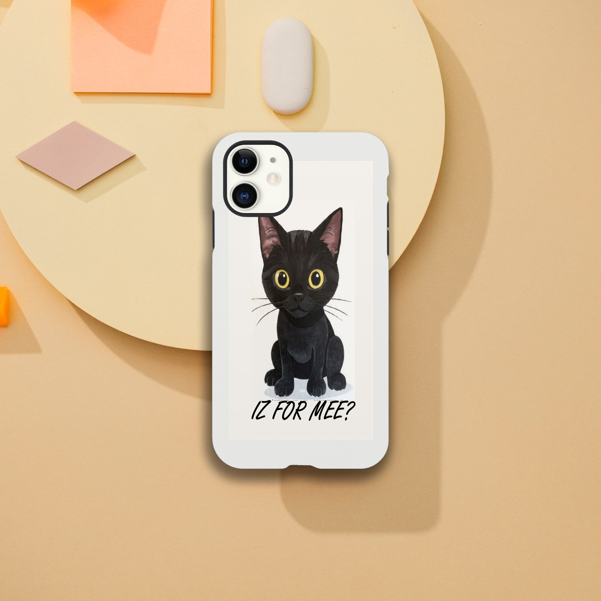Attitude Cat Tough Case | Dual-Layer Protection for iPhone  for iPhone 12 Pro Max by TVVH_Urban