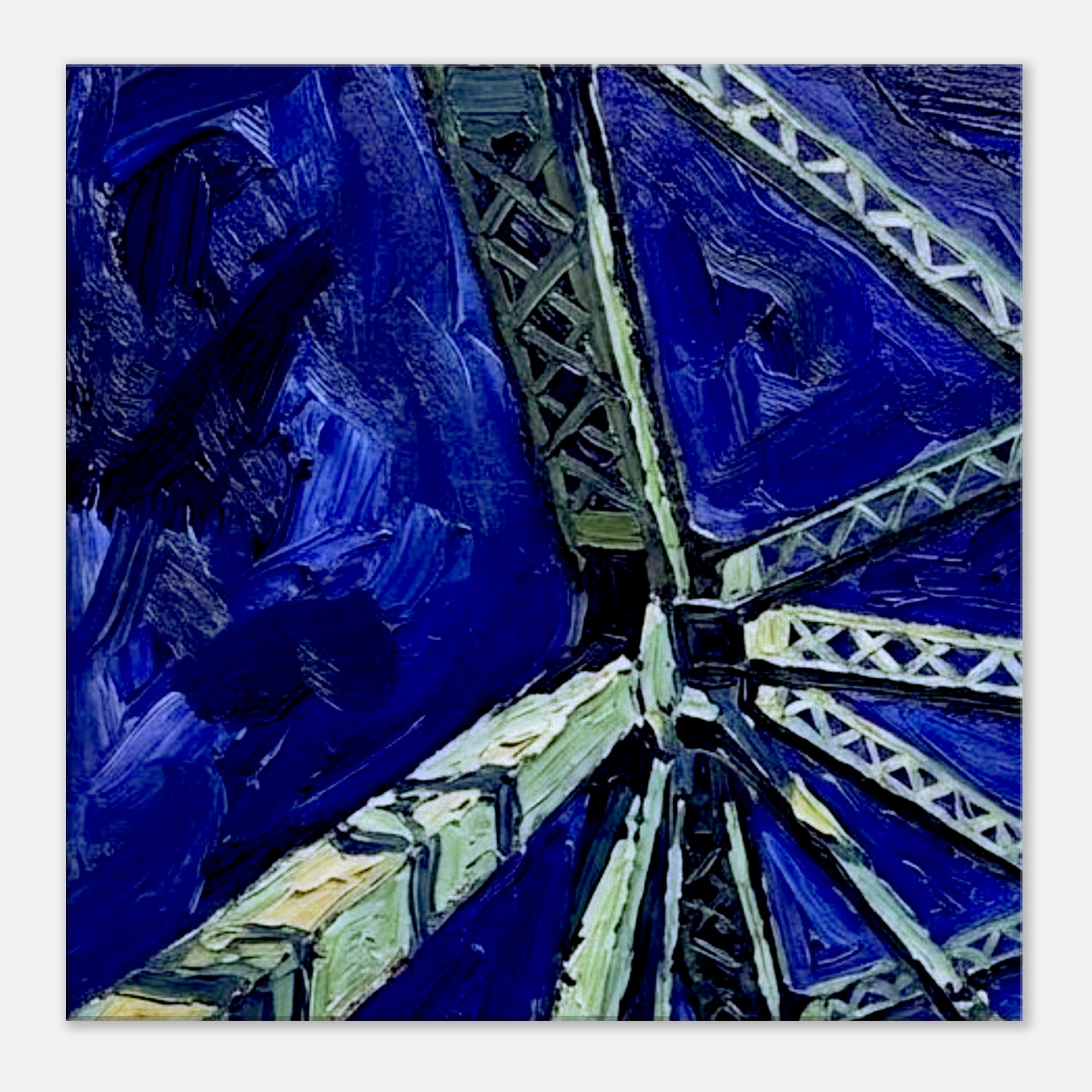 4 Piece Gallery Set "The Atwater Bridge" Impressionist Style | Matte Canvas Print Art