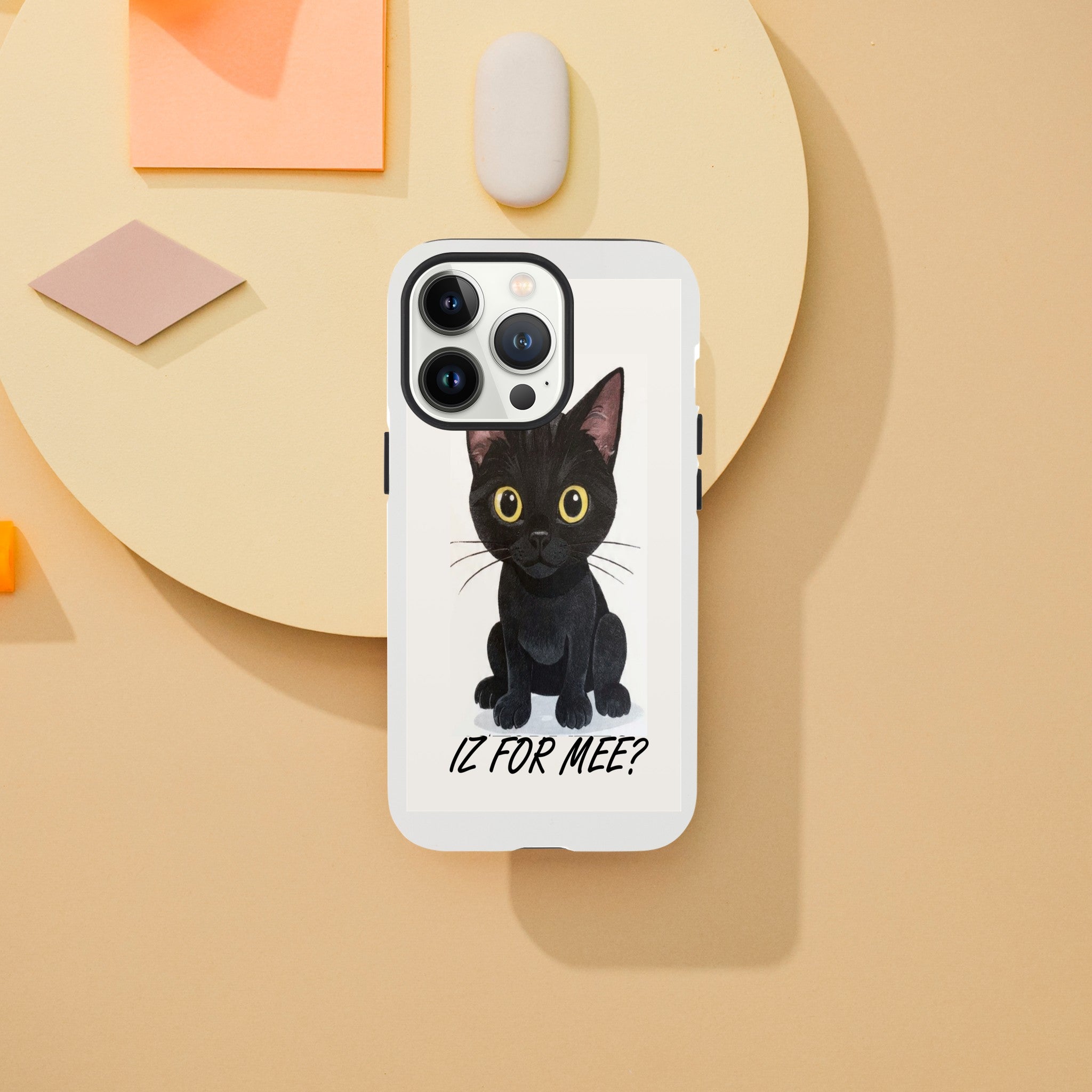 Attitude Cat Tough Case | Dual-Layer Protection for iPhone  for iPhone 15 Plus by TVVH_Urban