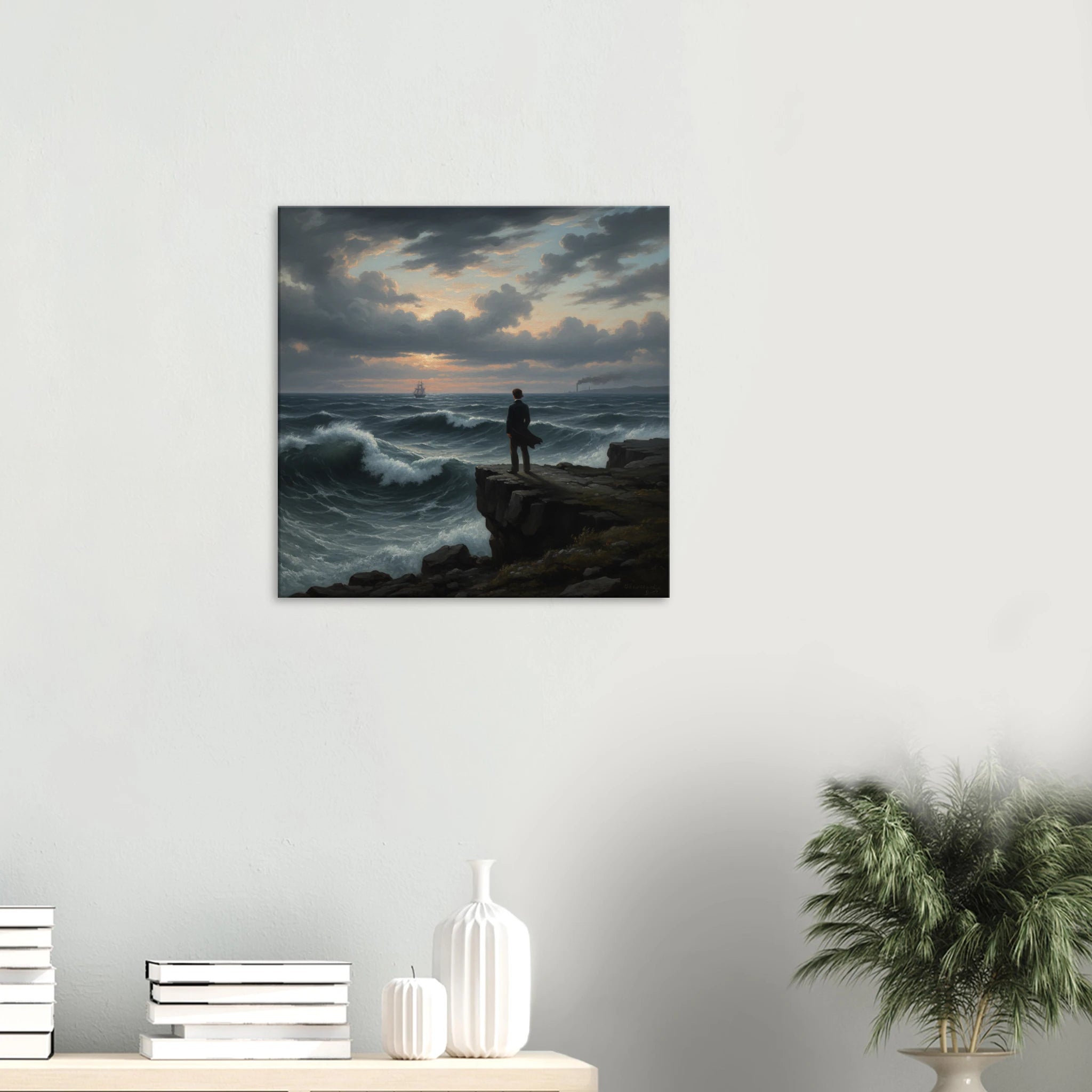 "The World is too much With Us" Neo Classical Style Art | Matte Canvas Print  for  by TVVH_Urban