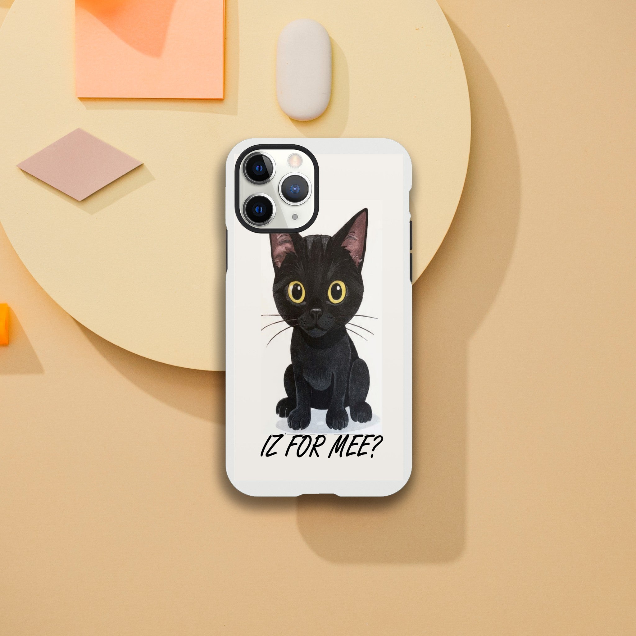 Attitude Cat Tough Case | Dual-Layer Protection for iPhone  for iPhone 12 Pro by TVVH_Urban