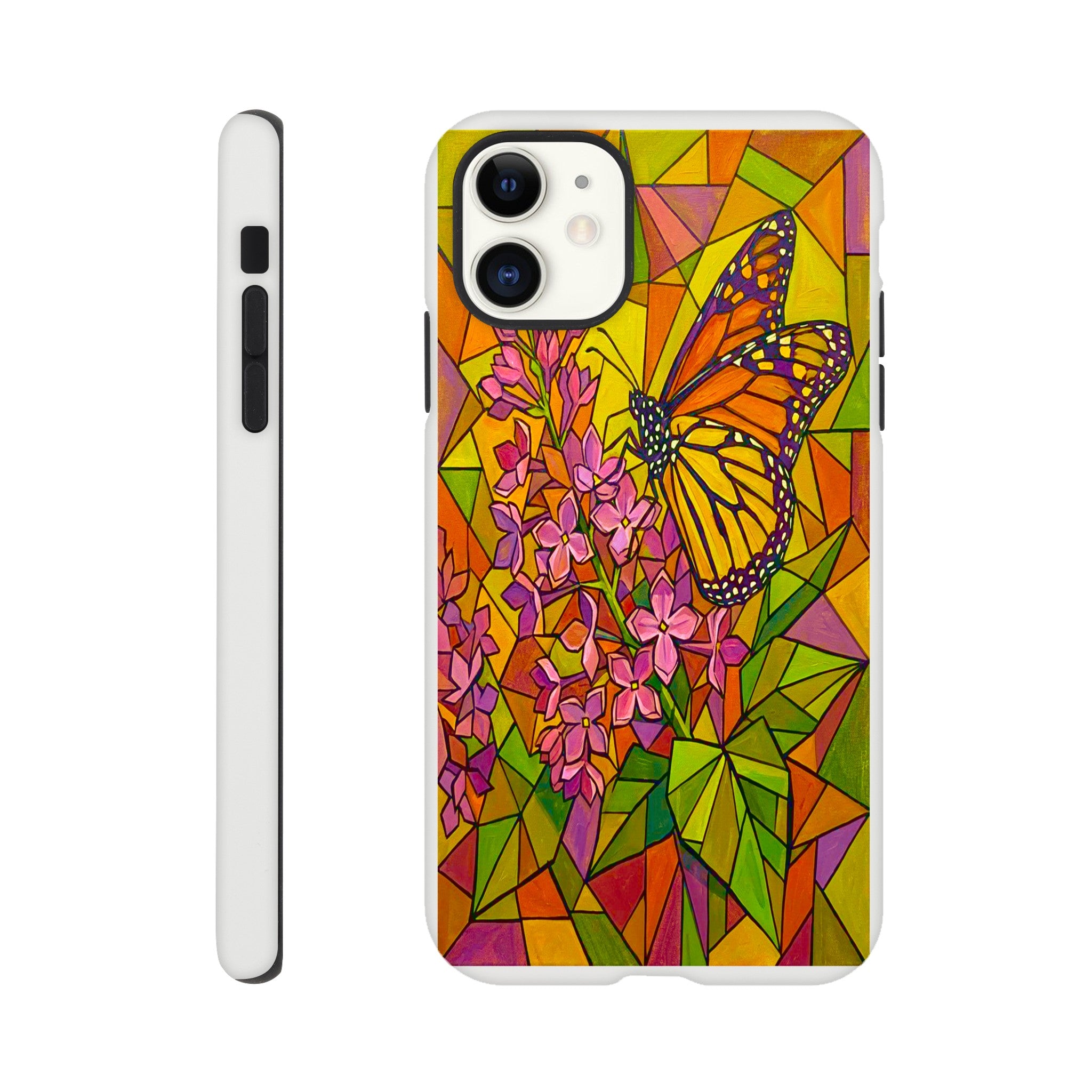 Butterfly & Lilac Tough Phone Case | Dual-Layer Protection for iPhone  for iPhone 12 Pro by TVVH_Urban