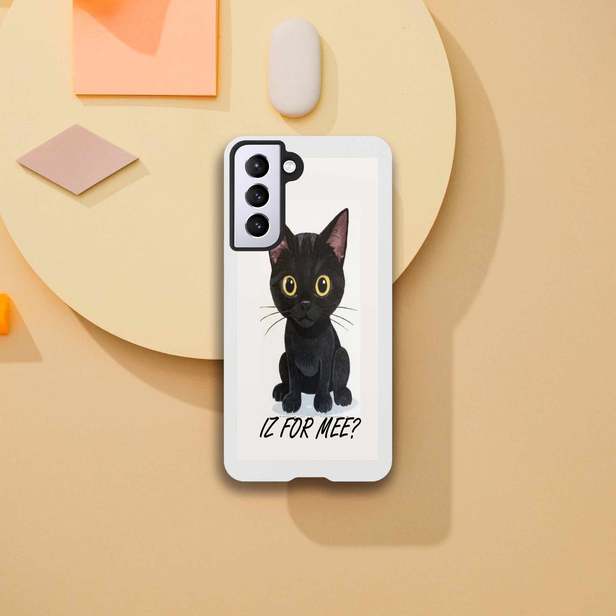 Attitude Cat Tough Phone Case | Dual-Layer Protection for Samsung  for Galaxy S21 Ultra by TVVH_Urban
