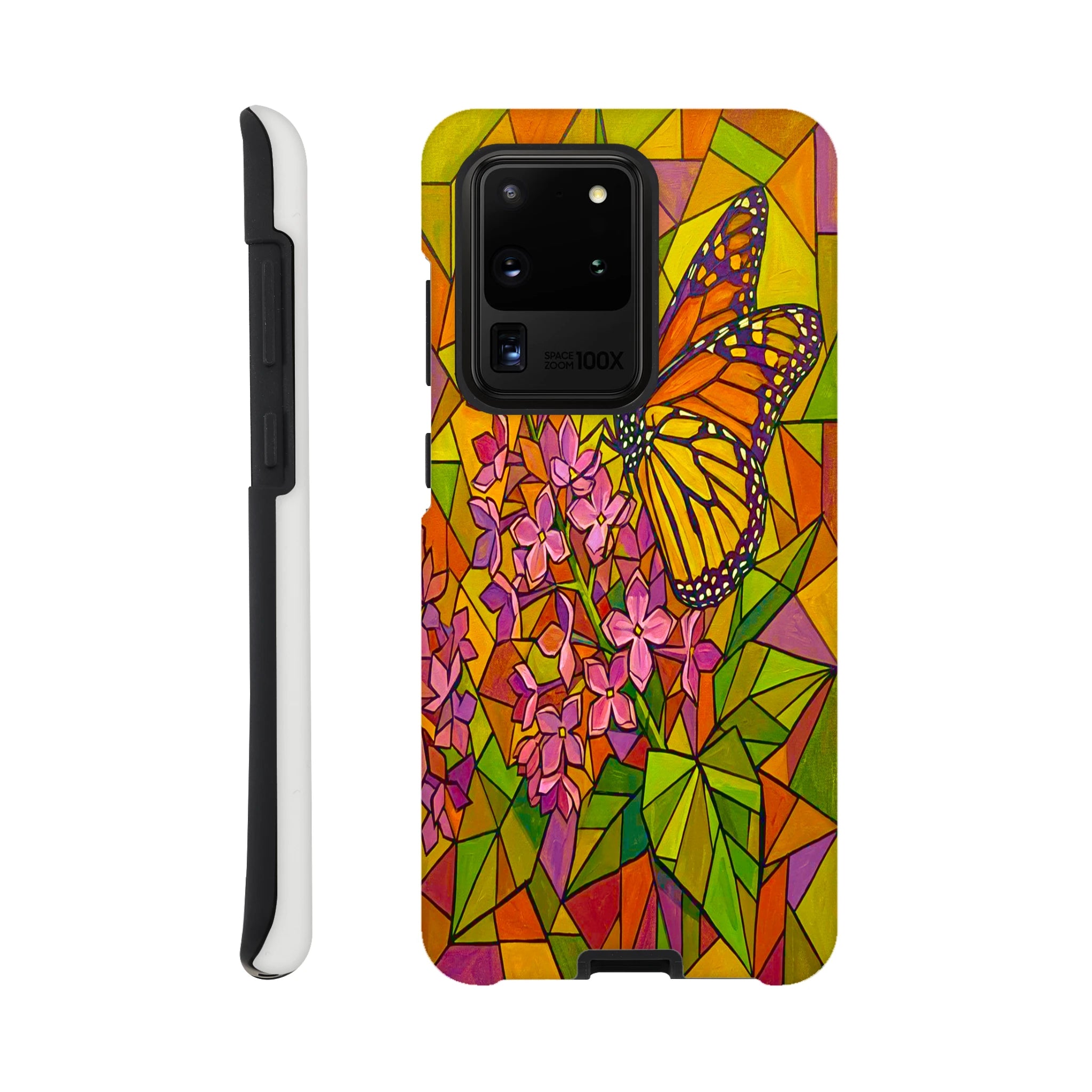 Butterfly & Lilac Tough Phone Case | Dual-Layer Protection for Samsung  for Galaxy S23 Ultra by TVVH_Urban
